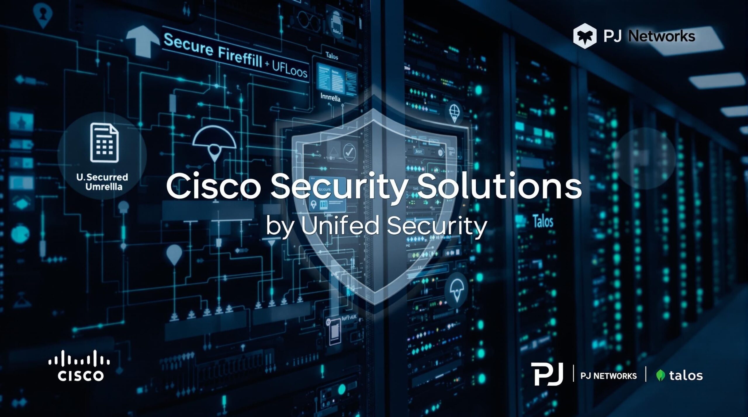 Cisco security solutions unified across network, cloud, endpoint and email, delivered by P J Networks