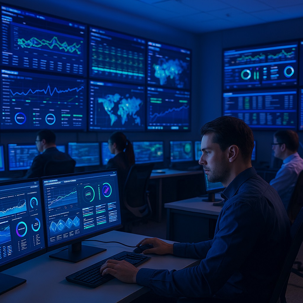 PJ Networks NOC Services Control Center
