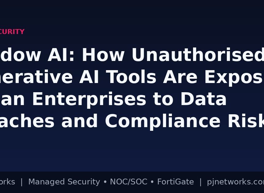 Shadow AI: How Unauthorised Generative AI Tools Are Exposing Indian Enterprises to Data Breaches and Compliance Risk