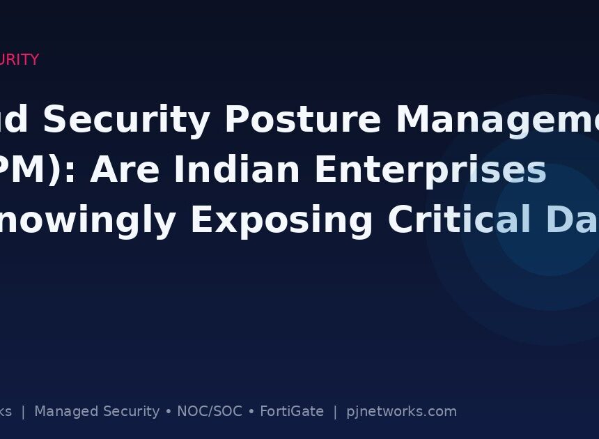 Cloud Security Posture Management (CSPM): How Indian Enterprises Are Unknowingly Exposing Critical Data