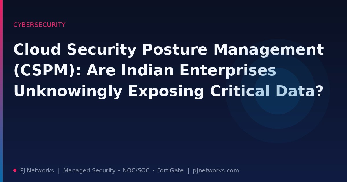 Cloud Security Posture Management (CSPM): How Indian Enterprises Are Unknowingly Exposing Critical Data
