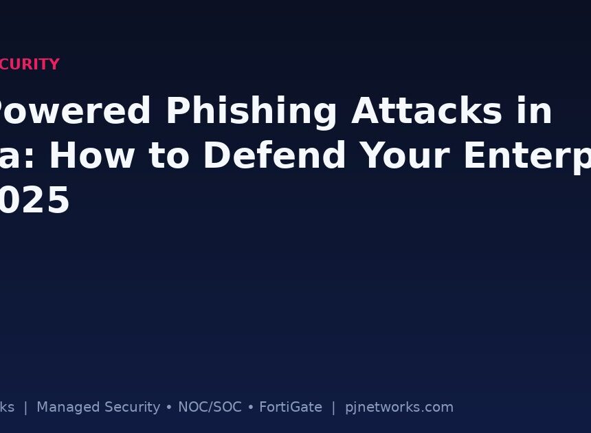 AI-Powered Phishing Attacks in India: How to Defend Your Enterprise in 2025