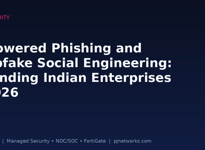 AI-Powered Phishing and Deepfake Social Engineering: Defending Indian Enterprises in 2026