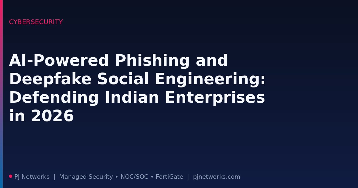 AI-Powered Phishing and Deepfake Social Engineering: Defending Indian Enterprises in 2026