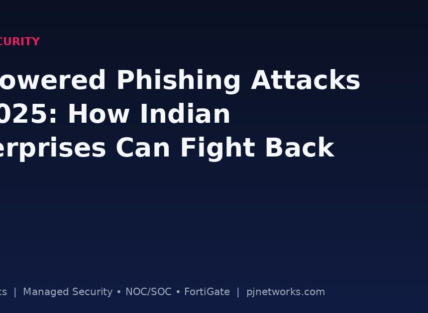 AI-Powered Phishing Attacks in 2025: How Indian Enterprises Can Fight Back