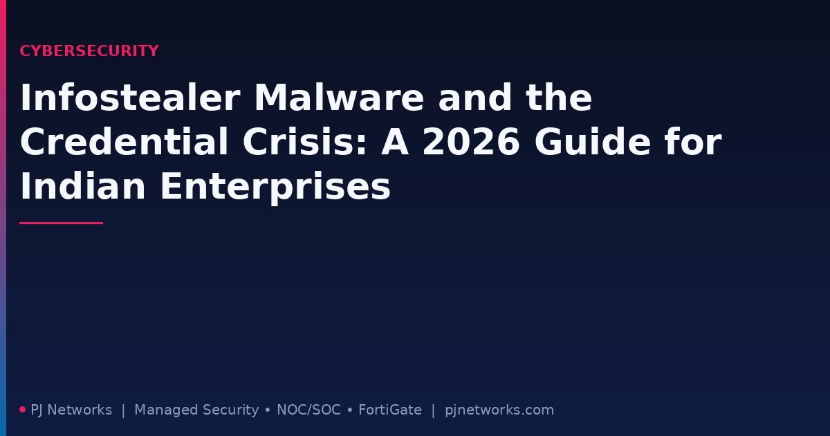 Infostealer Malware and the Credential Crisis: A 2026 Guide for Indian Enterprises