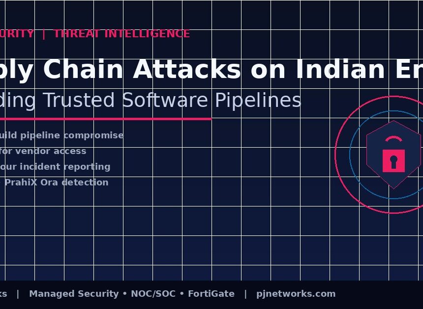 Supply Chain Attacks on Indian Enterprises: How Threat Actors Exploit Trusted Software Pipelines