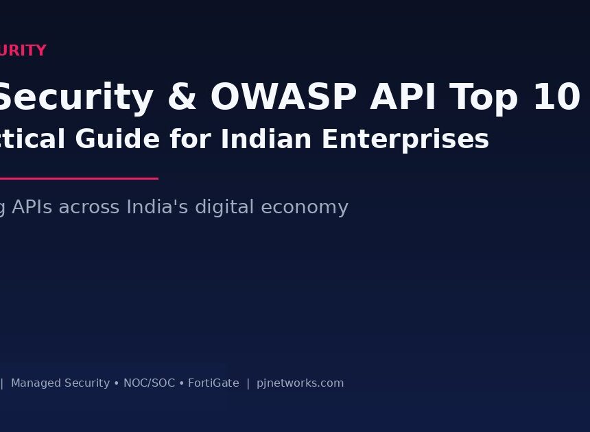 API Security & OWASP API Top 10: A Practical Guide for Indian Enterprises