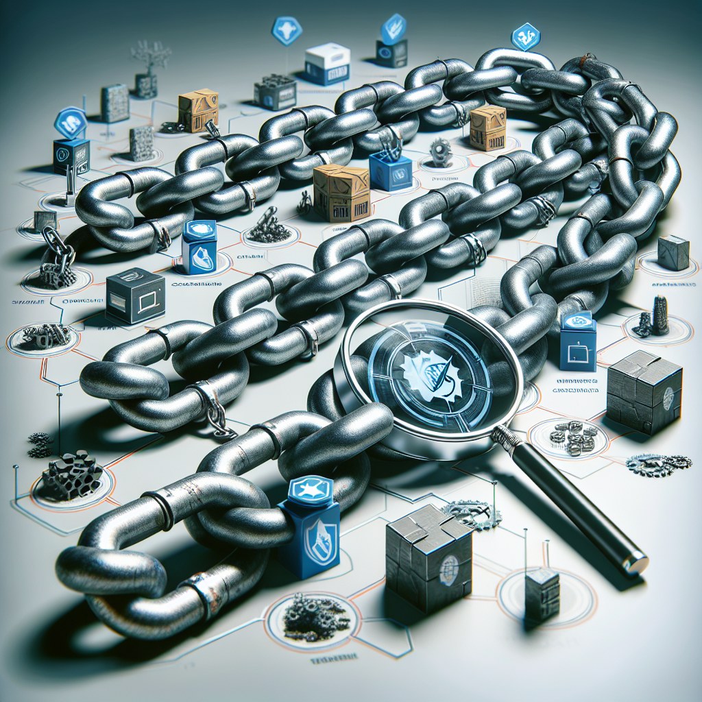 Supply Chain Security Illustration