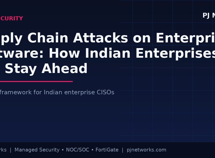 Supply Chain Attacks on Enterprise Software: How Indian Enterprises Can Stay Ahead