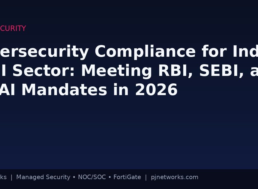 Cybersecurity Compliance for India’s BFSI Sector: Meeting RBI, SEBI, and IRDAI Mandates in 2026