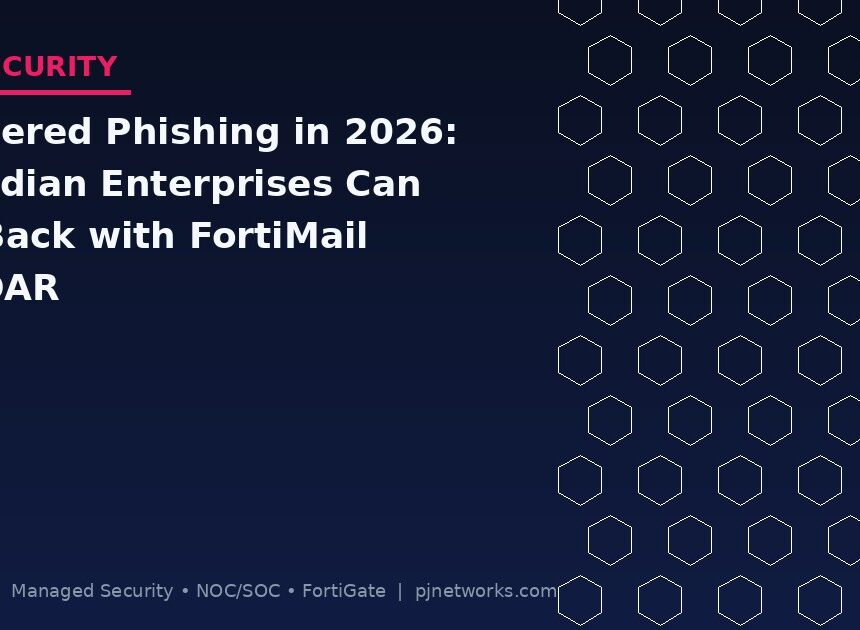 AI-Powered Phishing in 2026: How Indian Enterprises Can Fight Back with FortiMail and SOAR
