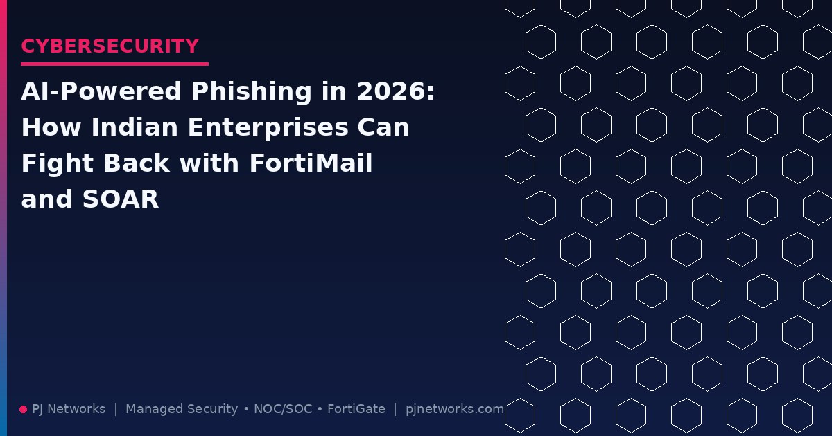 AI-Powered Phishing in 2026: How Indian Enterprises Can Fight Back with FortiMail and SOAR