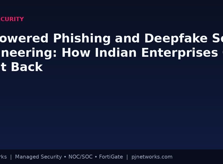AI-Powered Phishing and Deepfake Social Engineering: How Indian Enterprises Can Fight Back