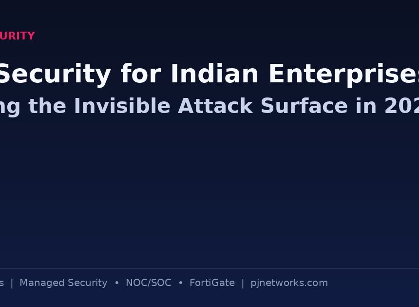 API Security for Indian Enterprises: Closing the Invisible Attack Surface in 2026