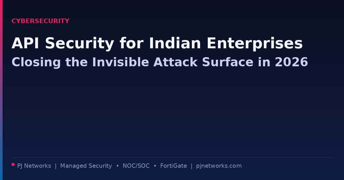 API Security for Indian Enterprises: Closing the Invisible Attack Surface in 2026
