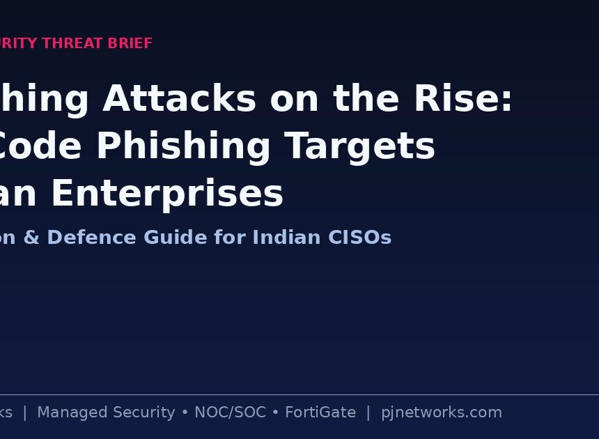 Quishing Attacks on the Rise: How QR Code Phishing Targets Indian Enterprises