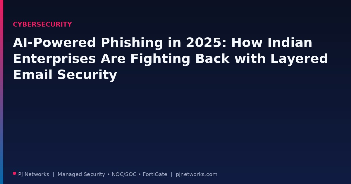 AI-Powered Phishing in 2025: How Indian Enterprises Are Fighting Back with Layered Email Security
