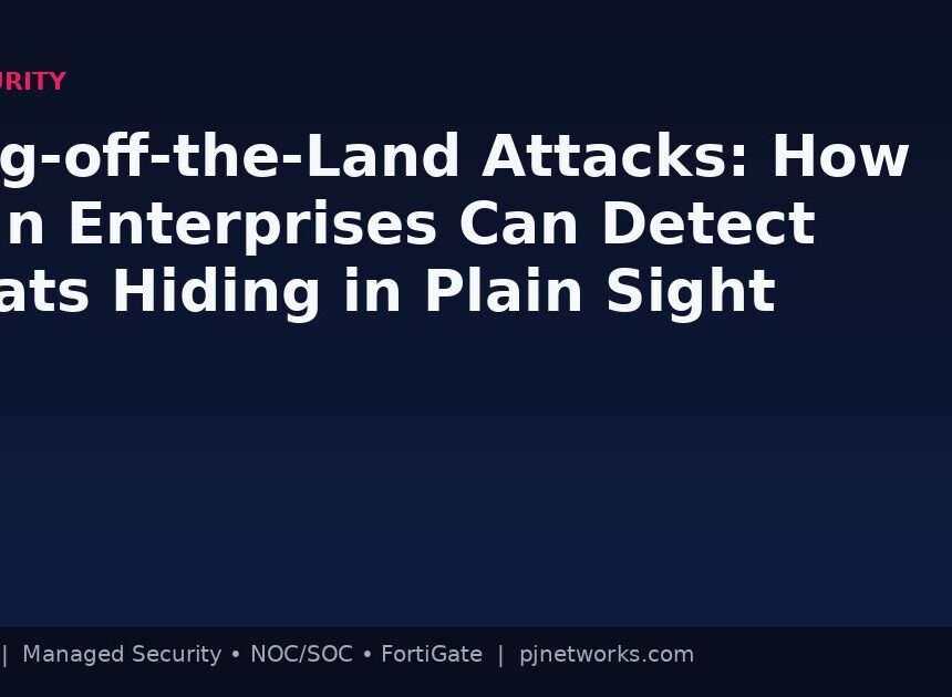 Living-off-the-Land Attacks: How Indian Enterprises Can Detect Threats Hiding in Plain Sight